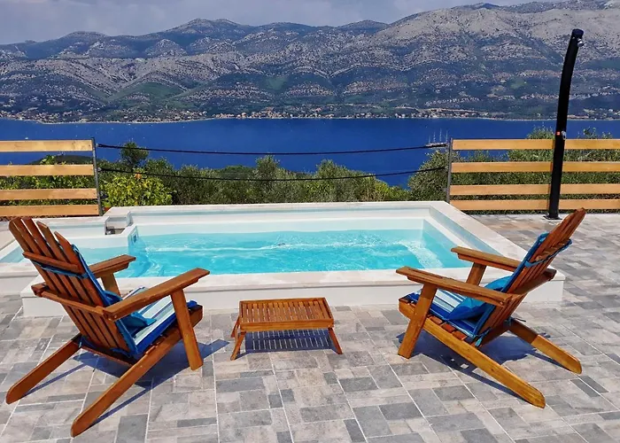 Family-friendly With Swimming Pool Zrnovo, Korcula - 16116 公寓